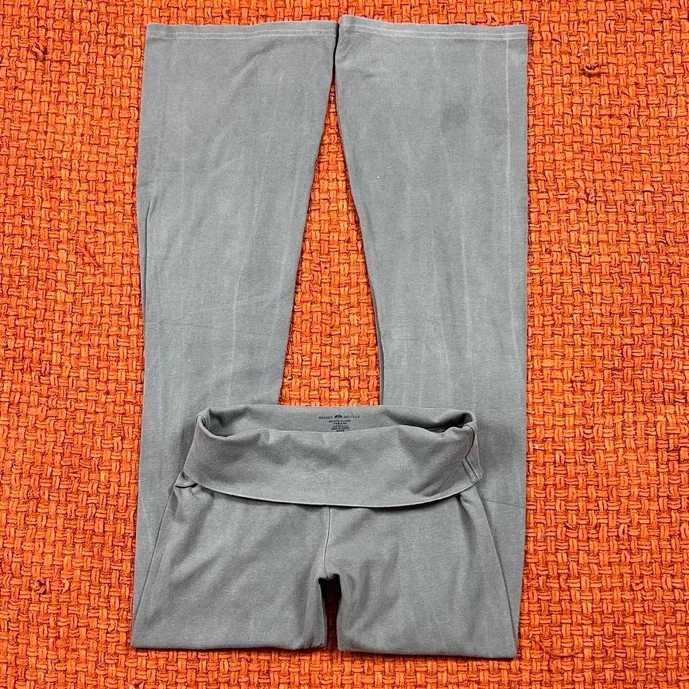 Brandy Melville Fold Over Flare Leggings